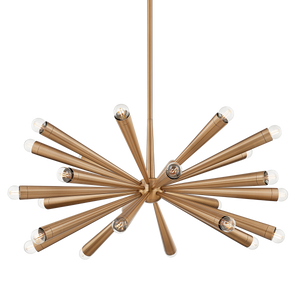 Keanu Chandelier 40.25" — a Troy chandelier for dining rooms, entries, and living rooms at Laurie Yapp Home.