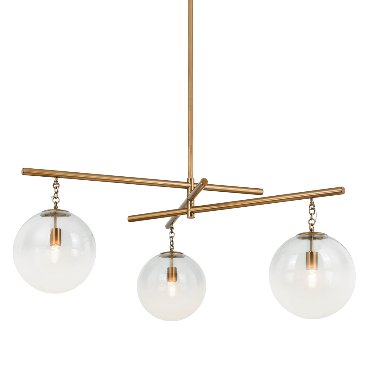 Wade Chandelier 59" — a Troy chandelier for dining rooms, entries, and living rooms at Laurie Yapp Home.