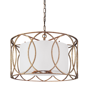 Sausalito Chandelier — a Troy chandelier for dining rooms, entries, and living rooms at Laurie Yapp Home.