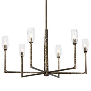 Lyle Chandelier 48" — a Troy chandelier for dining rooms, entries, and living rooms at Laurie Yapp Home.