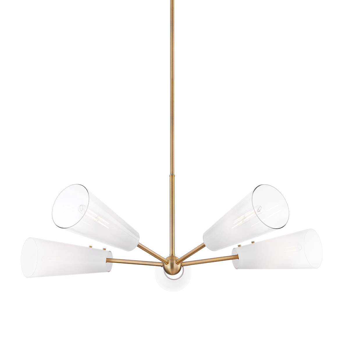 Camarillo Chandelier 45" — a Troy chandelier for dining rooms, entries, and living rooms at Laurie Yapp Home.