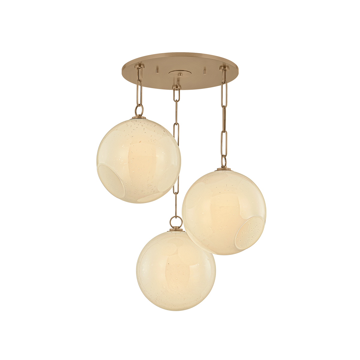 Bramble Chandelier 26" — a Troy chandelier for dining rooms, entries, and living rooms at Laurie Yapp Home.