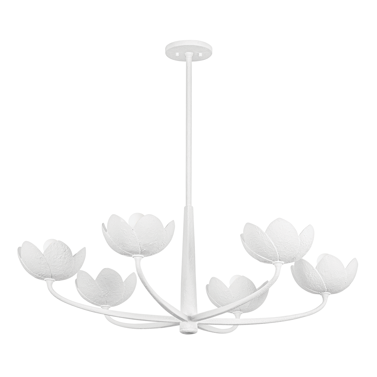 Arcata Chandelier 39.5" — a Troy chandelier for dining rooms, entries, and living rooms at Laurie Yapp Home.