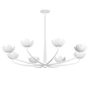 Arcata Chandelier 55" — a Troy chandelier for dining rooms, entries, and living rooms at Laurie Yapp Home.