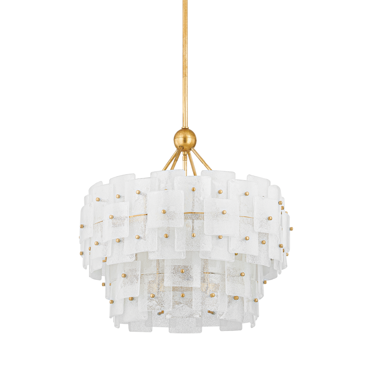 Jacik Chandelier 24" — a Troy chandelier for dining rooms, entries, and living rooms at Laurie Yapp Home.