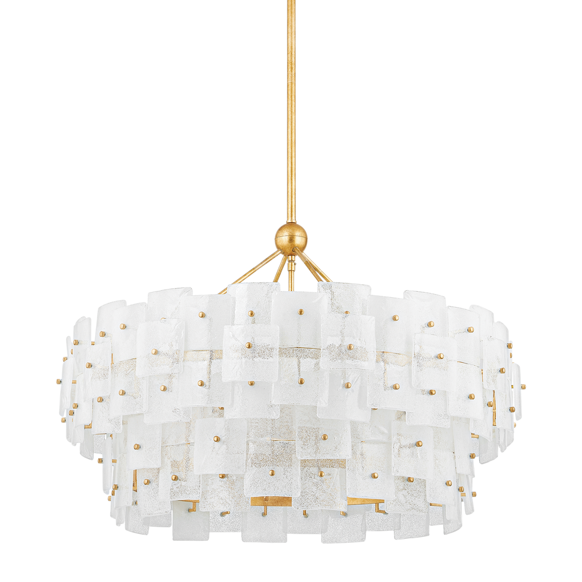 Jacik Chandelier 36" — a Troy chandelier for dining rooms, entries, and living rooms at Laurie Yapp Home.