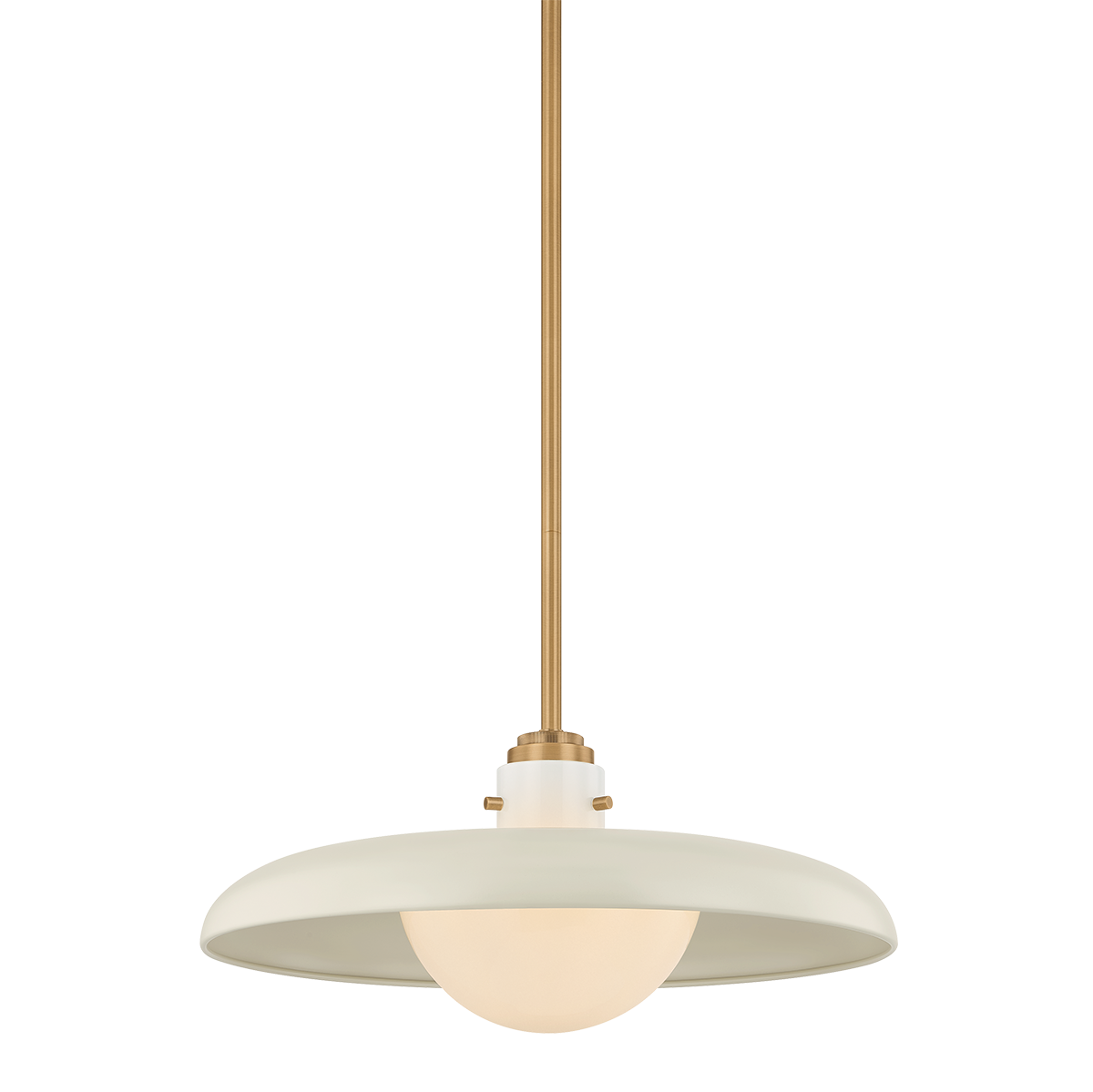 Gustavo Pendant 20" — a Troy pendant for kitchens, entries, and dining rooms at Laurie Yapp Home.