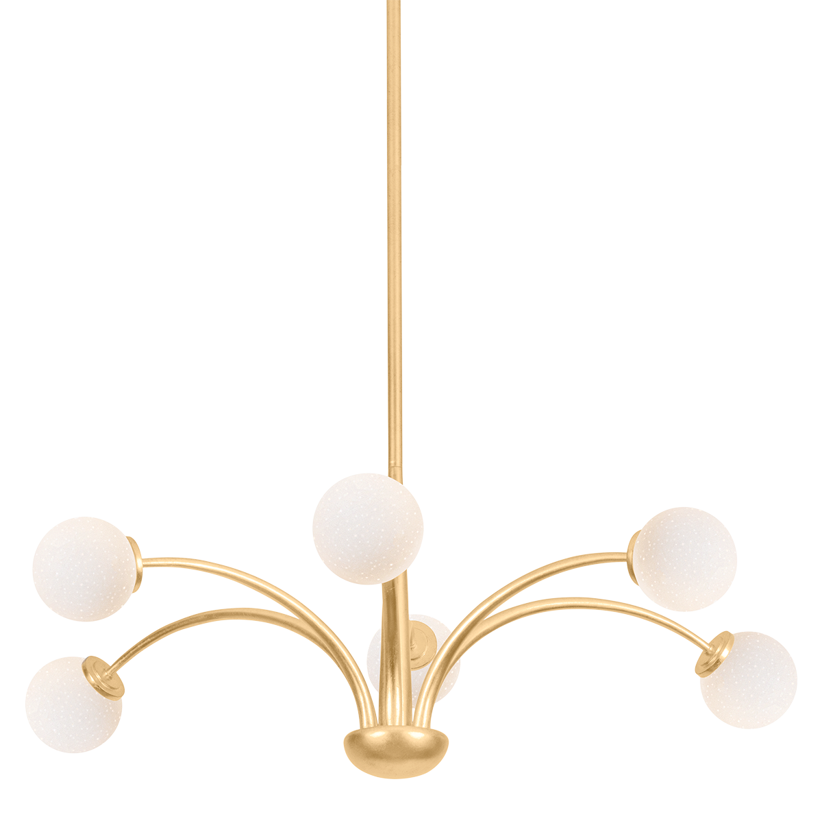 Orinda Chandelier 38.75" — a Troy chandelier for dining rooms, entries, and living rooms at Laurie Yapp Home.