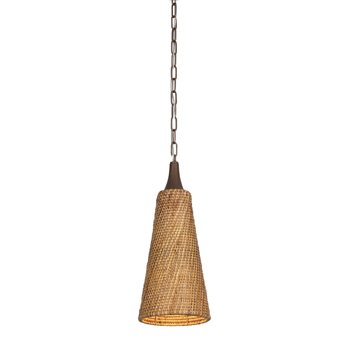 Kenzo Pendant 8.5" — a Troy pendant for kitchens, entries, and dining rooms at Laurie Yapp Home.