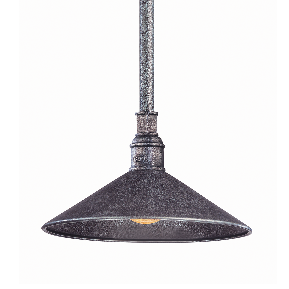 Toledo Exterior Pendant 11" — a Troy pendant for kitchens, entries, and dining rooms at Laurie Yapp Home.