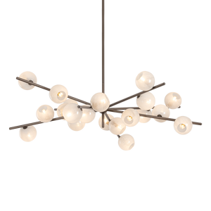 Sonny Chandelier 59.75" — a Troy chandelier for dining rooms, entries, and living rooms at Laurie Yapp Home.