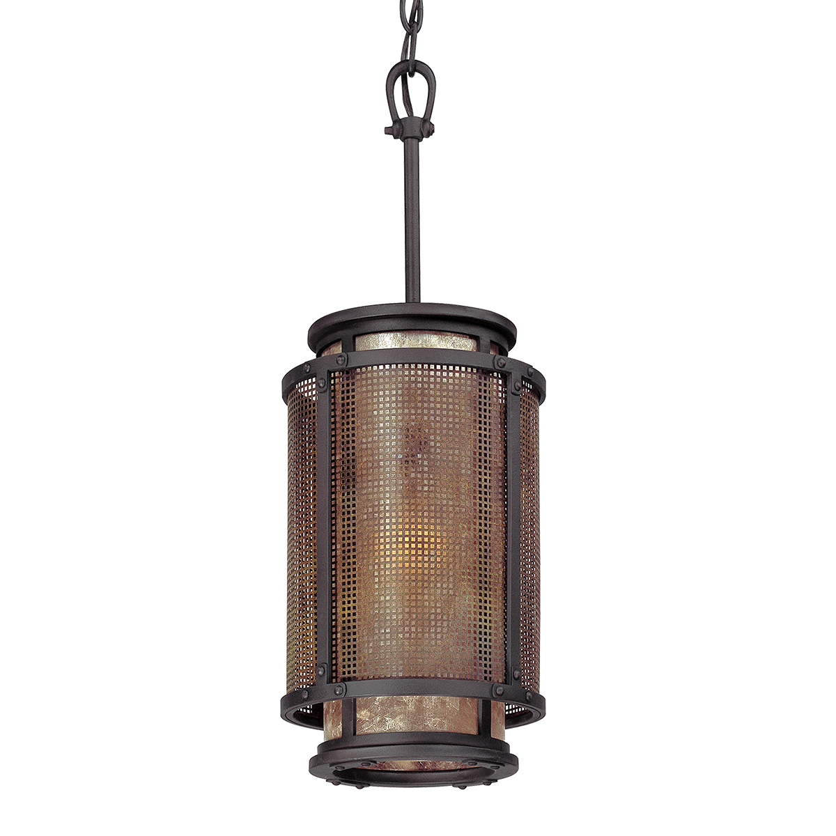 Copper Mountain Lantern — a Troy lantern for entries, foyers, and covered porches at Laurie Yapp Home.