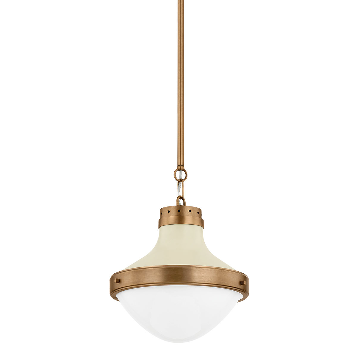 Maxton Pendant 13.5" — a Troy pendant for kitchens, entries, and dining rooms at Laurie Yapp Home.