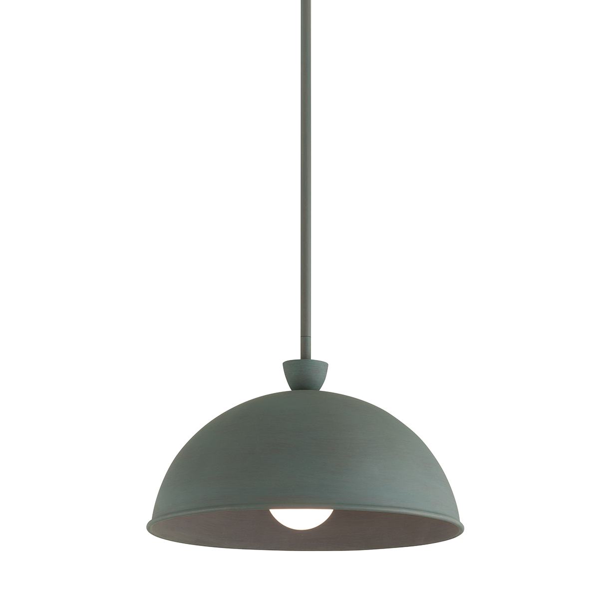 Tygo Pendant 14" — a Troy pendant for kitchens, entries, and dining rooms at Laurie Yapp Home.