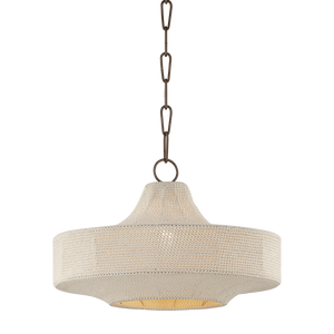 Thurso Pendant 18.75" — a Troy pendant for kitchens, entries, and dining rooms at Laurie Yapp Home.
