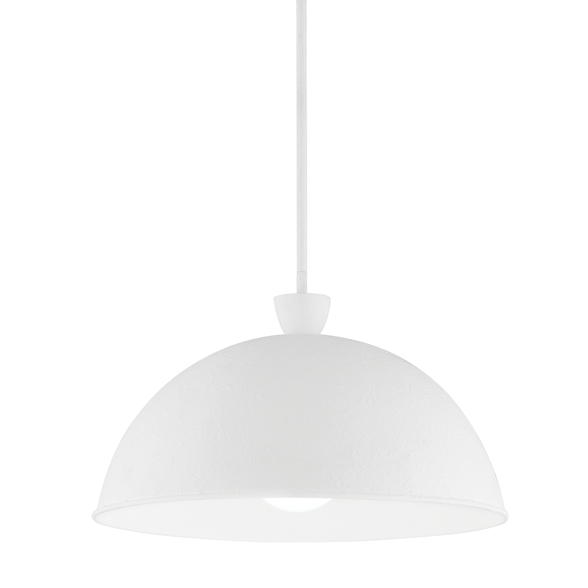 Tygo Pendant 20" — a Troy pendant for kitchens, entries, and dining rooms at Laurie Yapp Home.