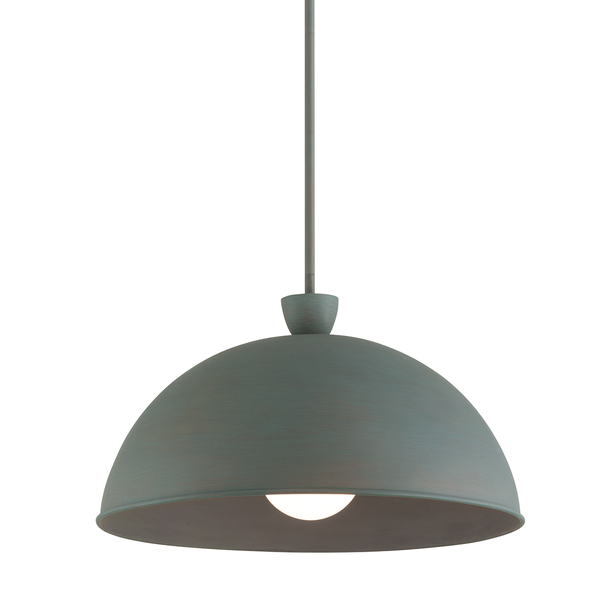 Tygo Pendant 20" shown from a second angle to highlight the shade shape and metal detail.