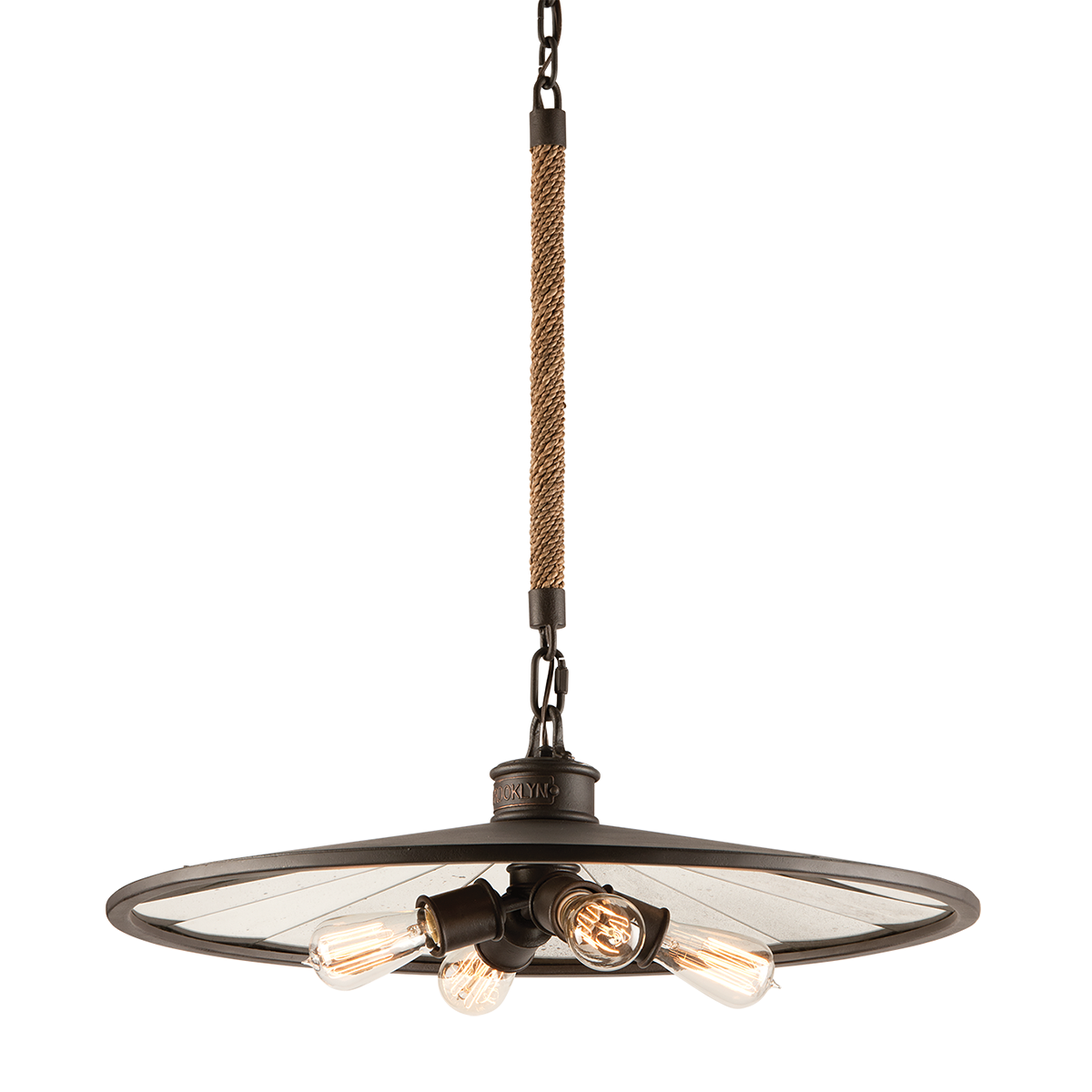 Brooklyn Chandelier — a Troy chandelier for dining rooms, entries, and living rooms at Laurie Yapp Home.