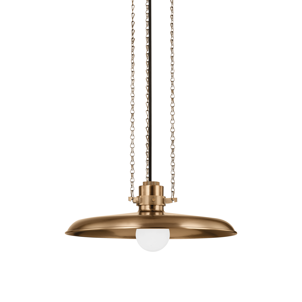 Rainhill Pendant 16" — a Troy pendant for kitchens, entries, and dining rooms at Laurie Yapp Home.