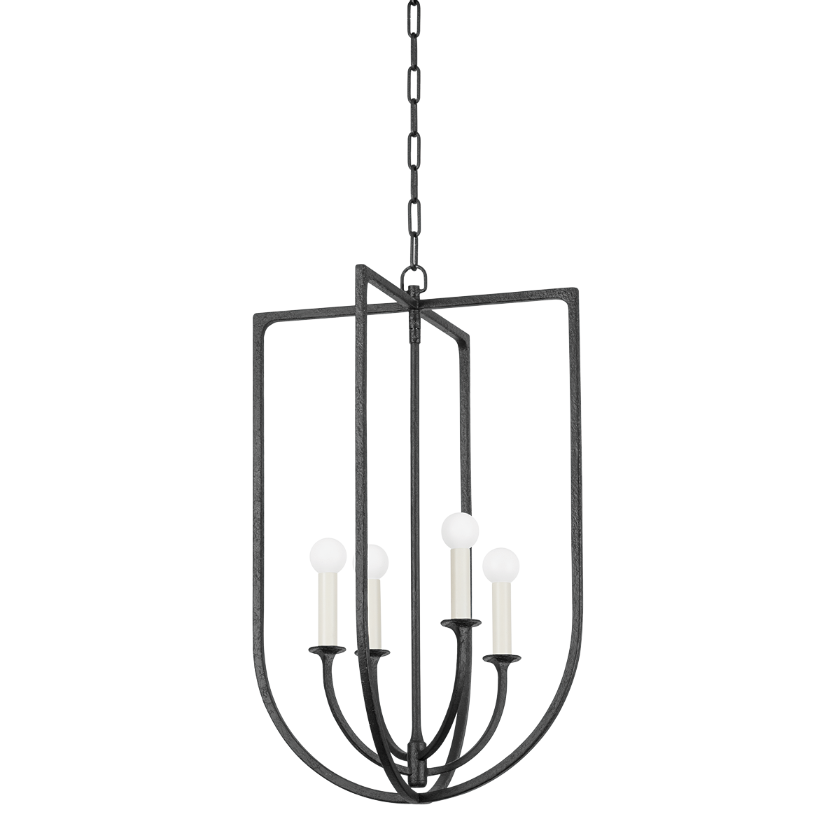 Kael Lantern 18" — a Troy lantern for entries, foyers, and covered porches at Laurie Yapp Home.