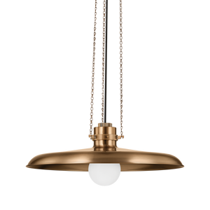 Rainhill Pendant 24" — a Troy pendant for kitchens, entries, and dining rooms at Laurie Yapp Home.