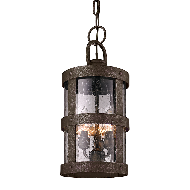 Barbosa Exterior Lantern — a Troy lantern for entries, foyers, and covered porches at Laurie Yapp Home.