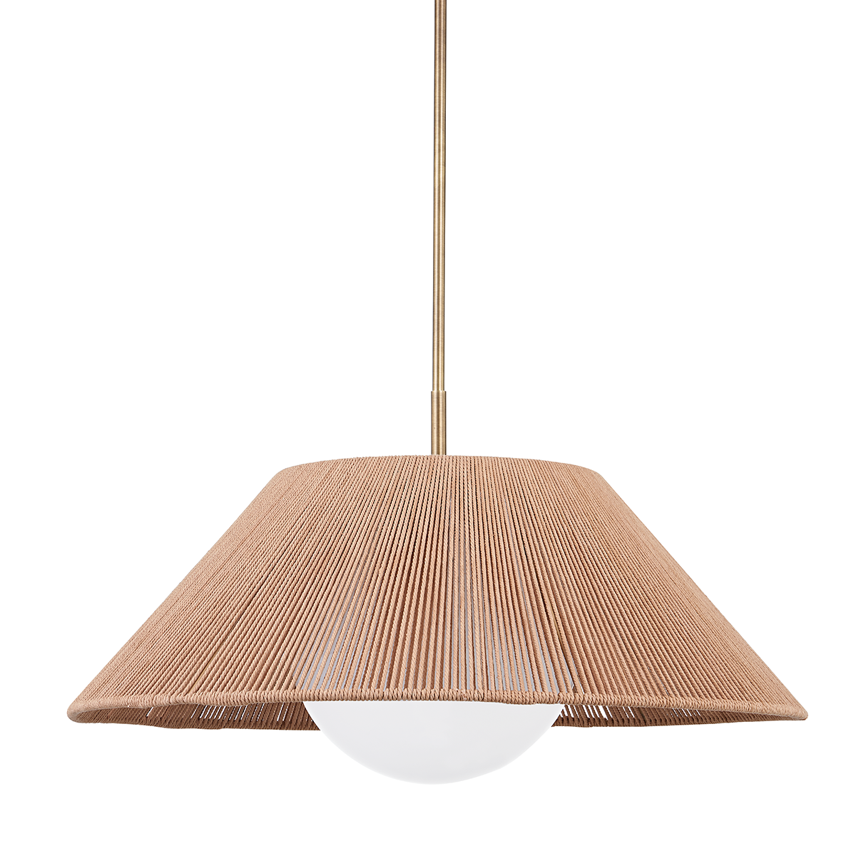 Lisbon Pendant 29" — a Troy pendant for kitchens, entries, and dining rooms at Laurie Yapp Home.