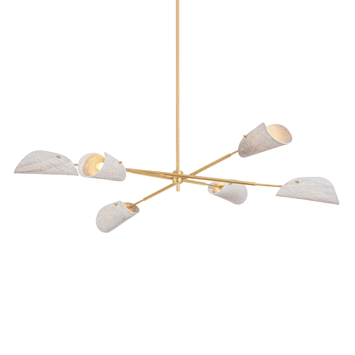 Ken Chandelier — a Troy chandelier for dining rooms, entries, and living rooms at Laurie Yapp Home.