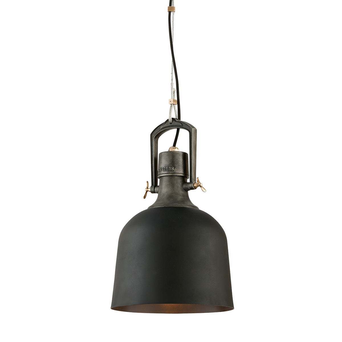 Hangar 31 Pendant 11.75" — a Troy pendant for kitchens, entries, and dining rooms at Laurie Yapp Home.