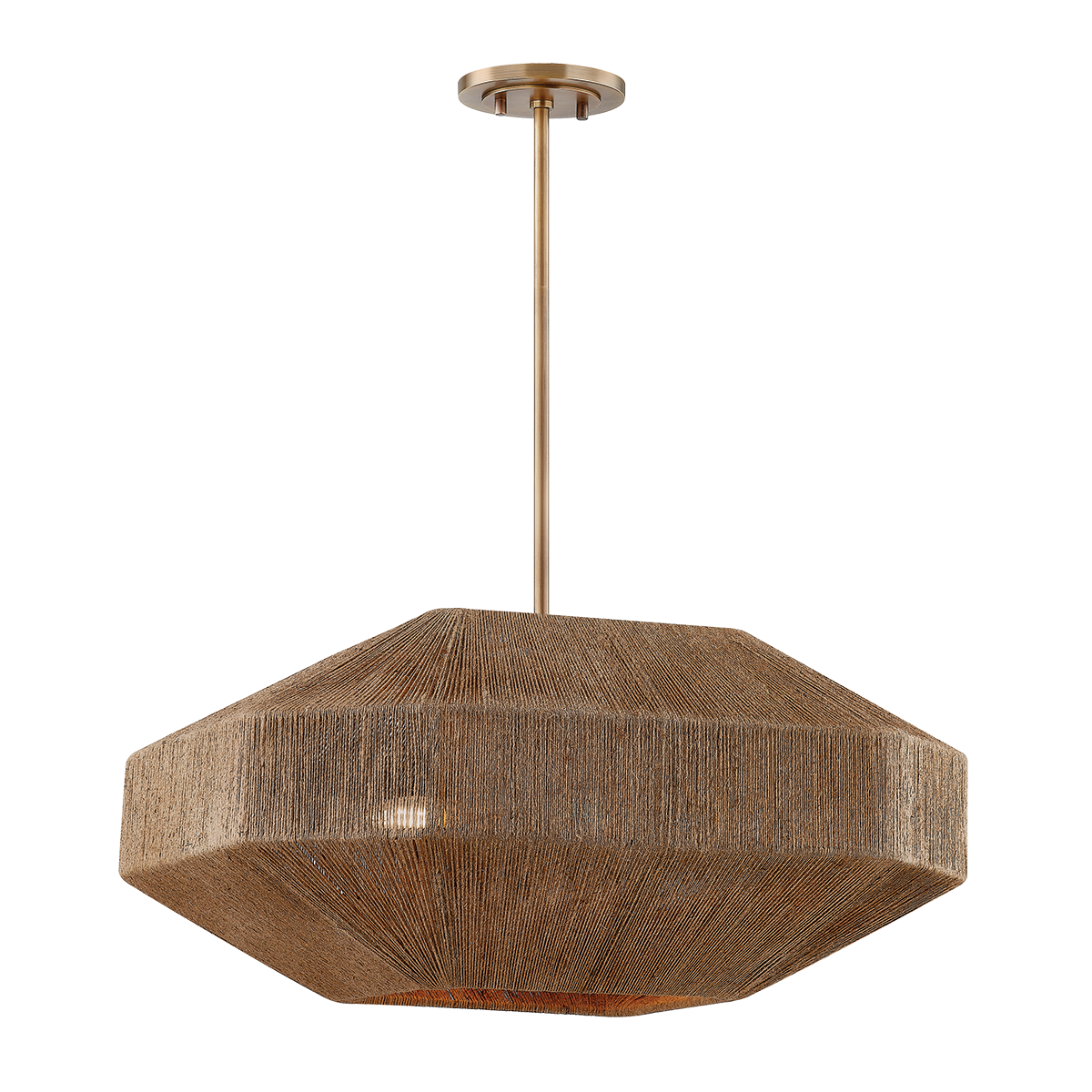 Laken Chandelier 24" — a Troy chandelier for dining rooms, entries, and living rooms at Laurie Yapp Home.