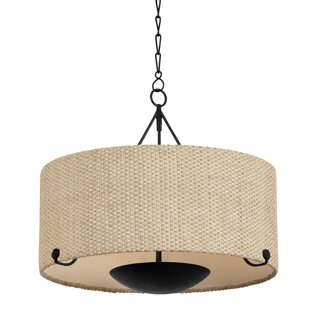 Elias Chandelier 28" — a Troy chandelier for dining rooms, entries, and living rooms at Laurie Yapp Home.