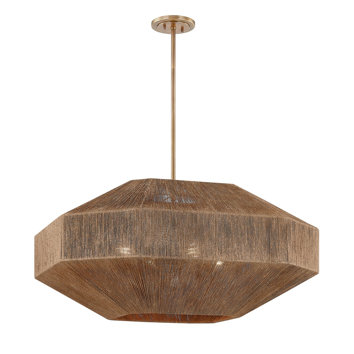 Laken Chandelier 35.5" — a Troy chandelier for dining rooms, entries, and living rooms at Laurie Yapp Home.