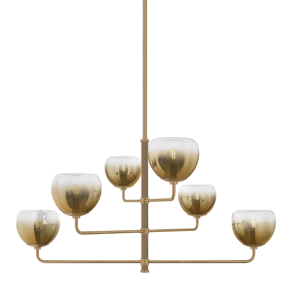 August Chandelier 45" — a Troy chandelier for dining rooms, entries, and living rooms at Laurie Yapp Home.