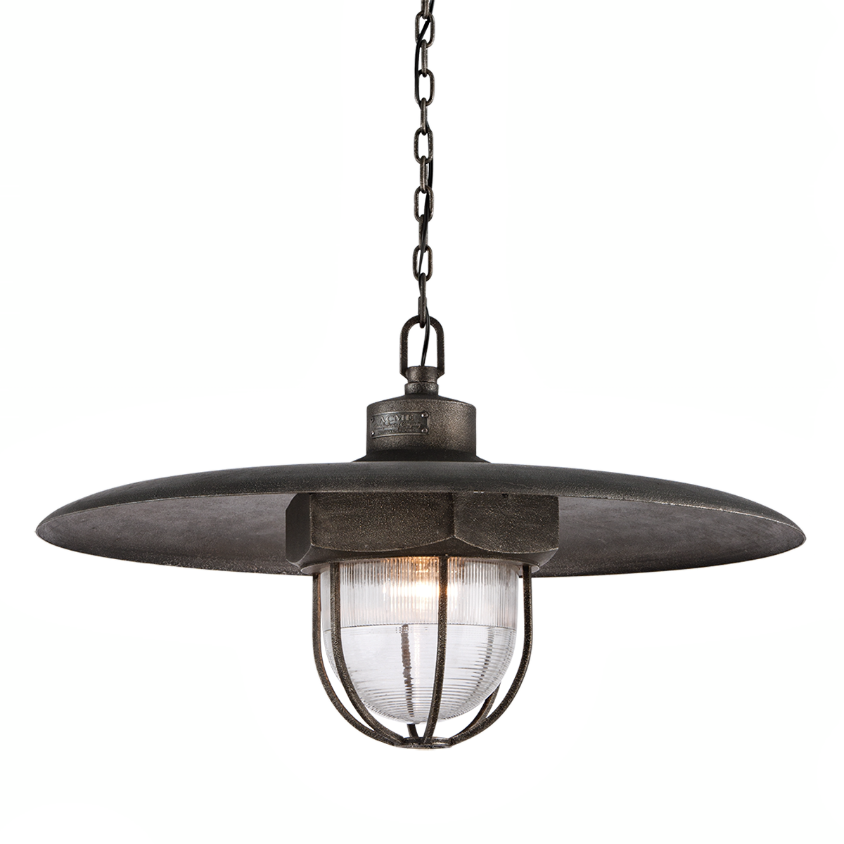 Acme Pendant 32" — a Troy pendant for kitchens, entries, and dining rooms at Laurie Yapp Home.