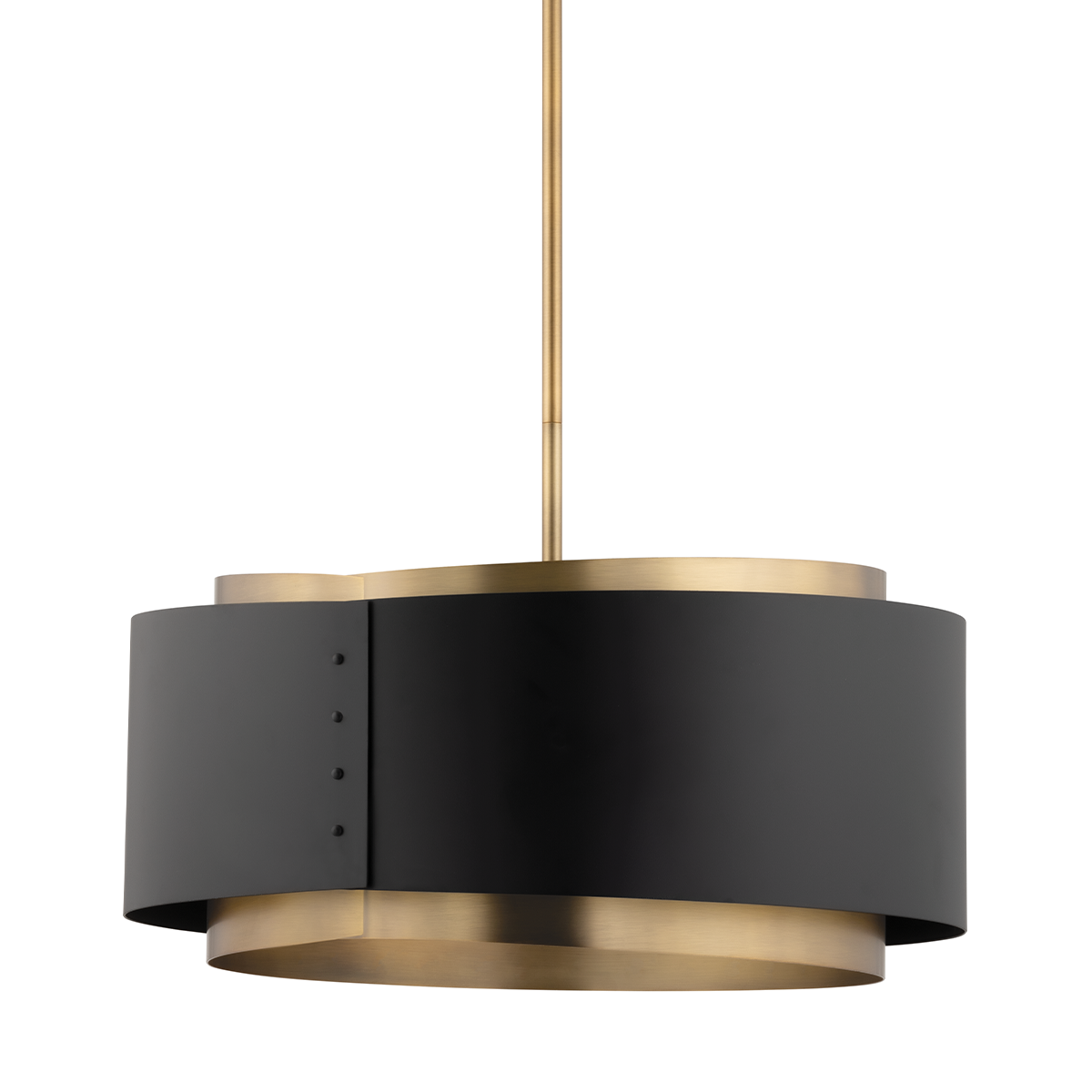 Roux Pendant — a Troy chandelier for dining rooms, entries, and living rooms at Laurie Yapp Home.