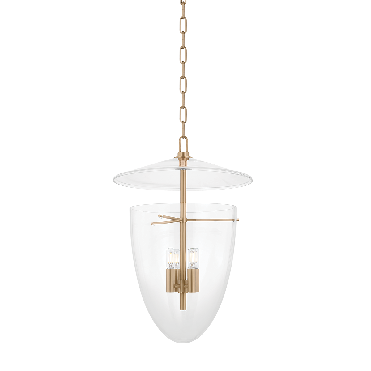 Tully Lantern 17.75" — a Troy lantern for entries, foyers, and covered porches at Laurie Yapp Home.