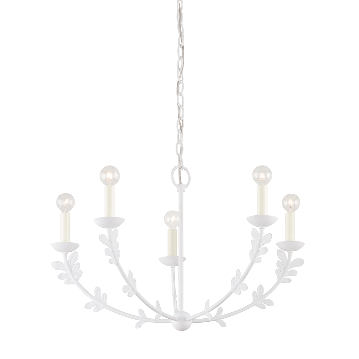 Florian Chandelier 28" — a Troy chandelier for dining rooms, entries, and living rooms at Laurie Yapp Home.