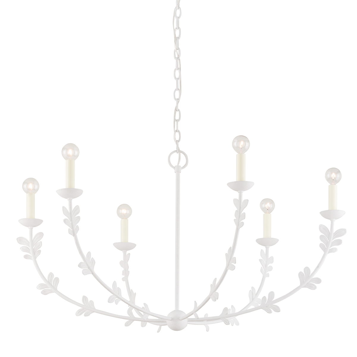 Florian Chandelier 40" — a Troy chandelier for dining rooms, entries, and living rooms at Laurie Yapp Home.