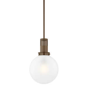 Tobias Pendant 11.75" — a Troy pendant for kitchens, entries, and dining rooms at Laurie Yapp Home.