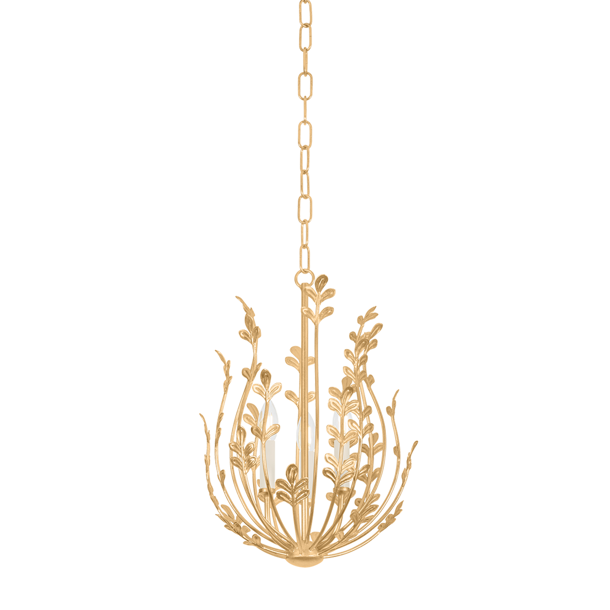 Delmore Chandelier 14.5" — a Troy chandelier for dining rooms, entries, and living rooms at Laurie Yapp Home.