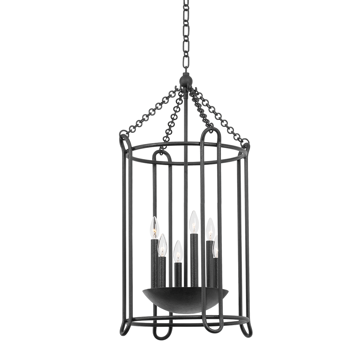Lassen Lantern 36.75" — a Troy lantern for entries, foyers, and covered porches at Laurie Yapp Home.