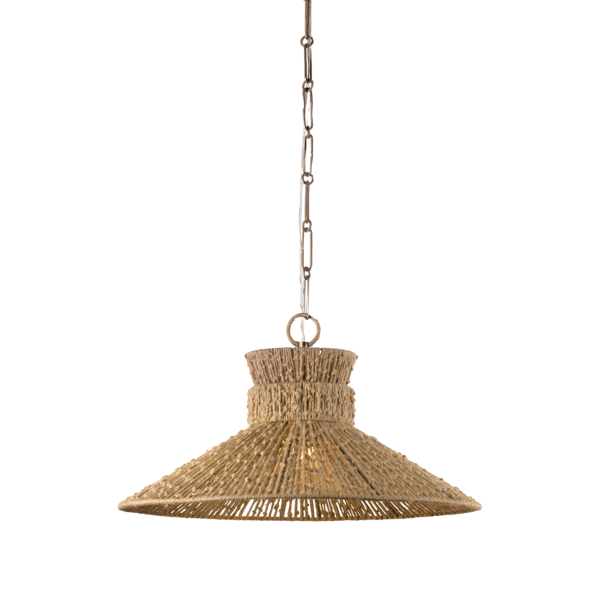 Raphael Pendant 26" — a Troy pendant for kitchens, entries, and dining rooms at Laurie Yapp Home.