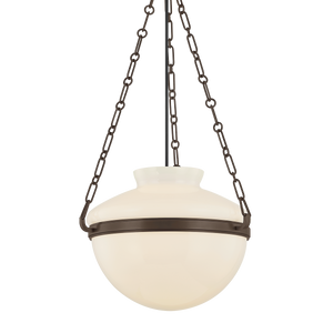 Paradigm Pendant 16.25" — a Troy pendant for kitchens, entries, and dining rooms at Laurie Yapp Home.