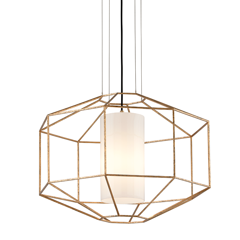 Silhouette Chandelier 25.5" x 19.75" — a Troy chandelier for dining rooms, entries, and living rooms at Laurie Yapp Home.