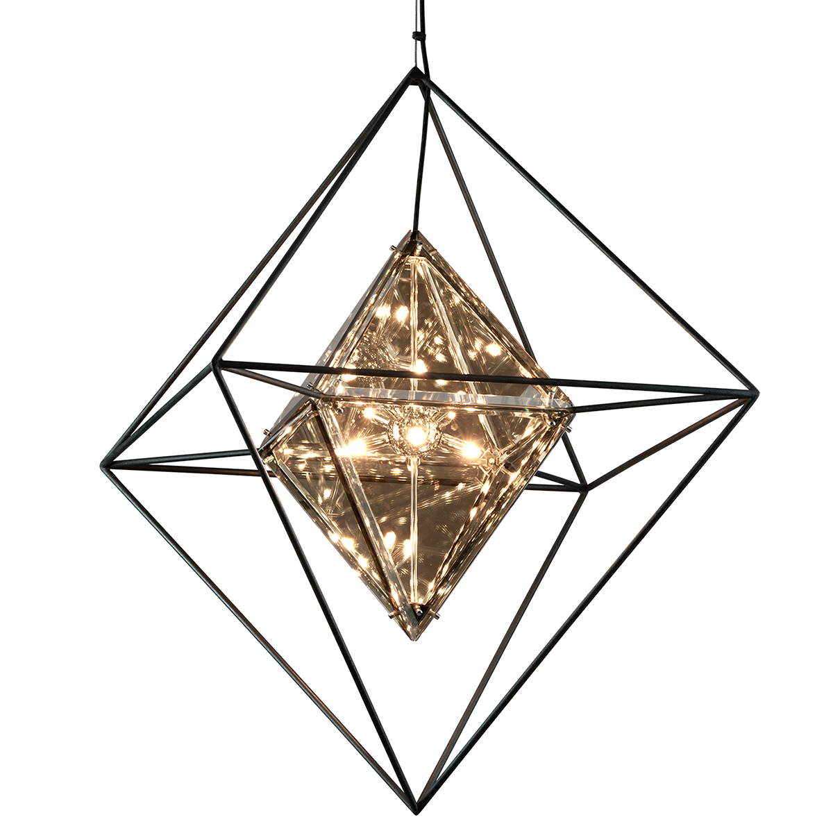 Epic Chandelier 30" — a Troy chandelier for dining rooms, entries, and living rooms at Laurie Yapp Home.