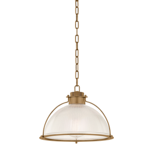 Glint Pendant 16.75" — a Troy pendant for kitchens, entries, and dining rooms at Laurie Yapp Home.