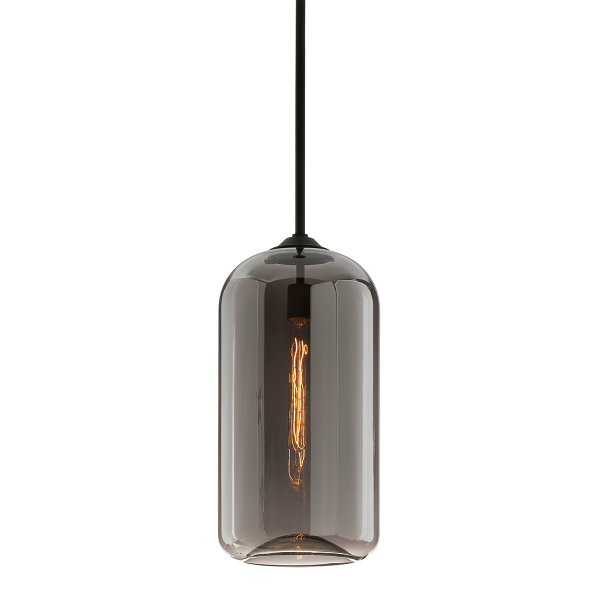 District Pendant 10" x 20.75" — a Troy pendant for kitchens, entries, and dining rooms at Laurie Yapp Home.