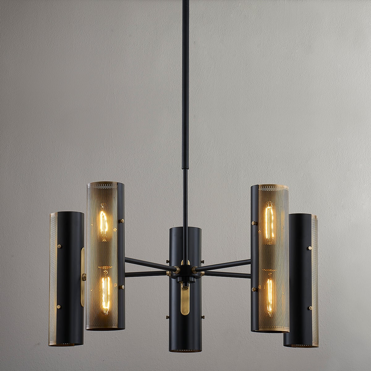 Mikka Chandelier 30" — a Troy chandelier for dining rooms, entries, and living rooms at Laurie Yapp Home.