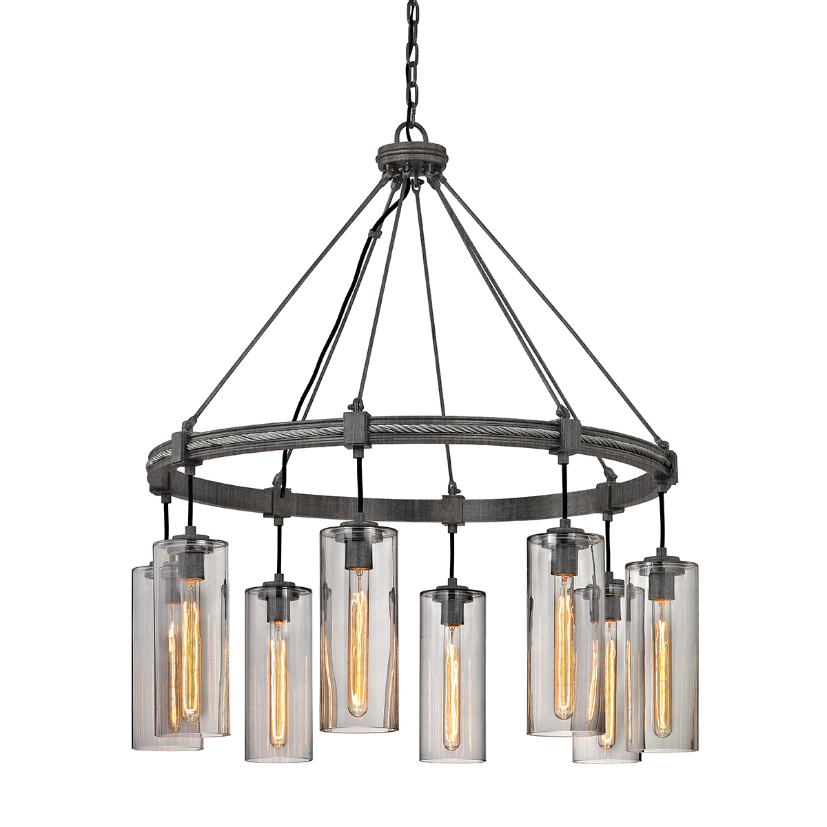 Union Square Chandelier — a Troy chandelier for dining rooms, entries, and living rooms at Laurie Yapp Home.