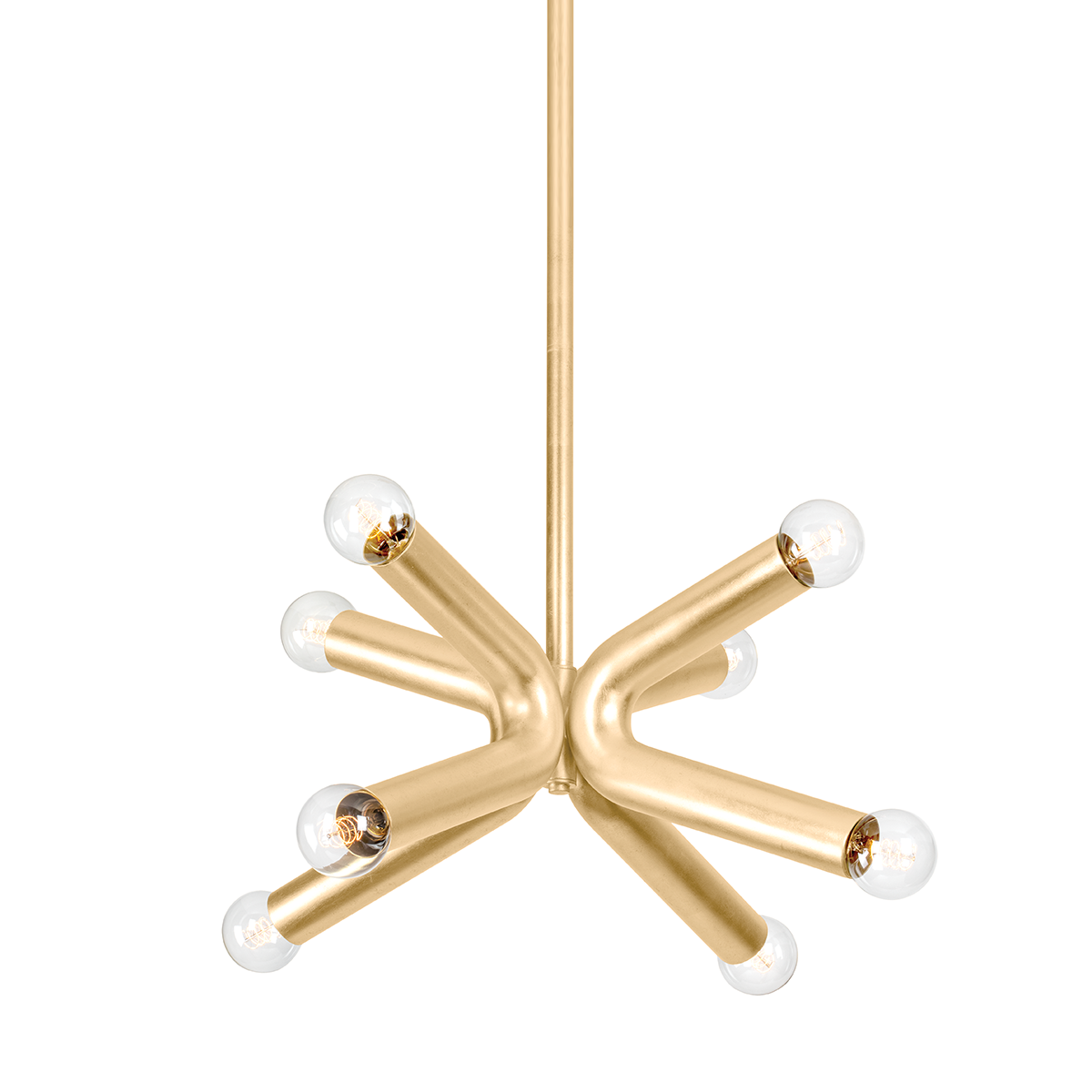 Dash Chandelier 34" — a Troy chandelier for dining rooms, entries, and living rooms at Laurie Yapp Home.